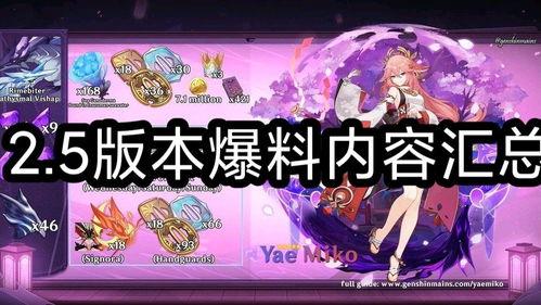 须弥内容爆料大全最新版,揭秘游戏新篇章
